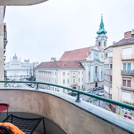 Balcony - View To River - Comfy * Budapest
